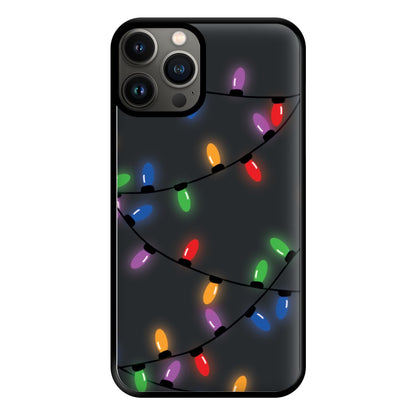 Rainbow Lights - Christmas Patterns Phone Case for iPhone 13 Pro Max