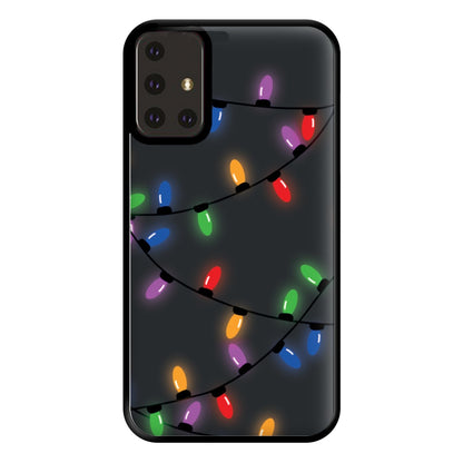 Rainbow Lights - Christmas Patterns Phone Case for Galaxy A71