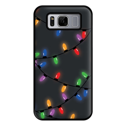 Rainbow Lights - Christmas Patterns Phone Case for Galaxy S8 Plus