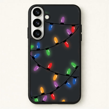 Rainbow Lights - Christmas Patterns Phone Case for Galaxy S26 Plus