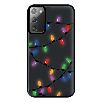 Rainbow Lights - Christmas Patterns Phone Case for Galaxy Note 20 Ultra