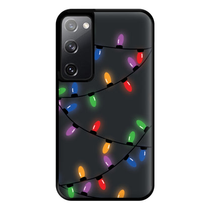 Rainbow Lights - Christmas Patterns Phone Case for Galaxy S20