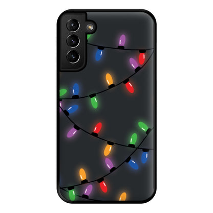 Rainbow Lights - Christmas Patterns Phone Case for Galaxy S21 Plus