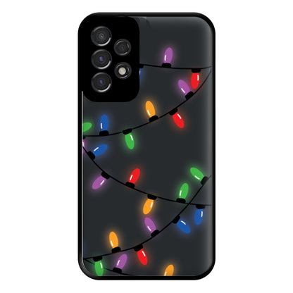 Rainbow Lights - Christmas Patterns Phone Case for Galaxy A53