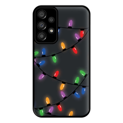 Rainbow Lights - Christmas Patterns Phone Case for Galaxy A33