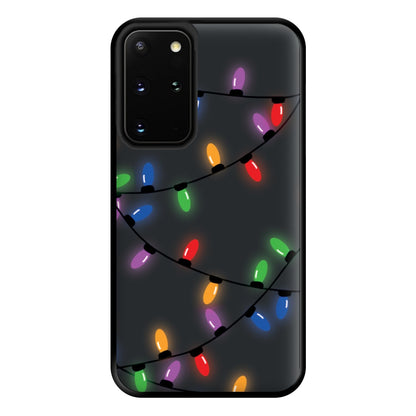 Rainbow Lights - Christmas Patterns Phone Case for Galaxy S20 Plus