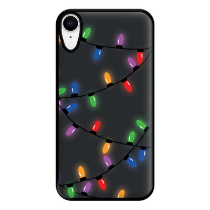 Rainbow Lights - Christmas Patterns Phone Case for iPhone XR