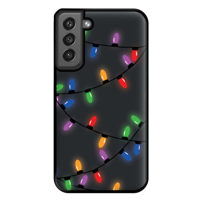 Rainbow Lights - Christmas Patterns Phone Case for Galaxy S21FE