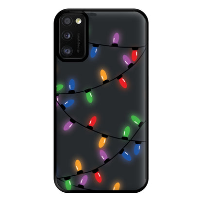 Rainbow Lights - Christmas Patterns Phone Case for Galaxy A41