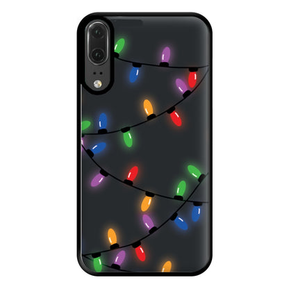 Rainbow Lights - Christmas Patterns Phone Case for Huawei P20