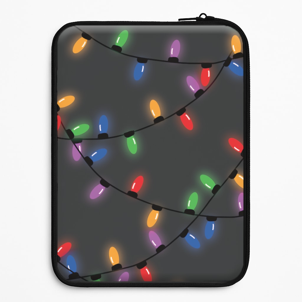 Rainbow Lights - Christmas Patterns Universal Laptop Sleeve