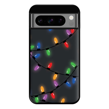 Rainbow Lights - Christmas Patterns Phone Case for Google Pixel 8 Pro