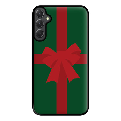 Xmas Bow - Christmas Patterns Phone Case for Galaxy A54