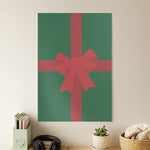 Xmas Bow - Christmas Patterns Poster