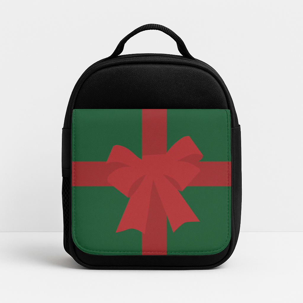 Xmas Bow - Christmas Patterns Insulated Lunchbox