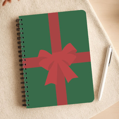 Xmas Bow - Christmas Patterns Notepad