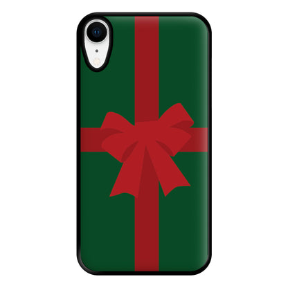 Xmas Bow - Christmas Patterns Phone Case for iPhone XR