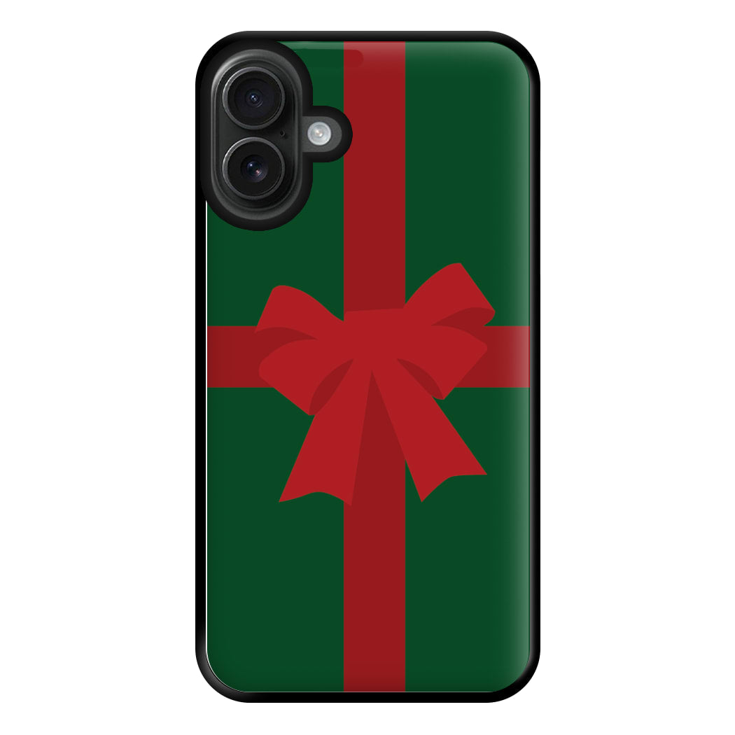 Xmas Bow - Christmas Patterns Phone Case for iPhone 16 Plus