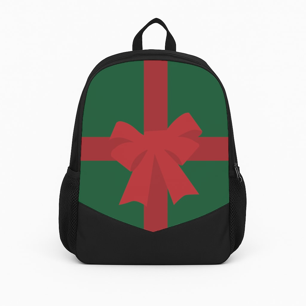 Xmas Bow - Christmas Patterns Backpack