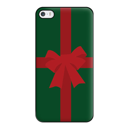 Xmas Bow - Christmas Patterns Phone Case for iPhone 5 / 5s / SE 2016