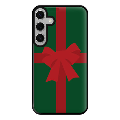 Xmas Bow - Christmas Patterns Phone Case for Galaxy S24FE