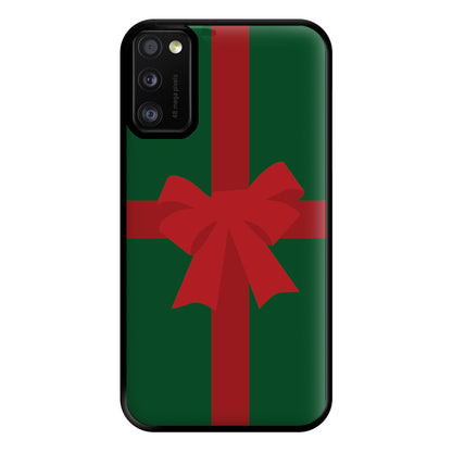 Xmas Bow - Christmas Patterns Phone Case for Galaxy A41