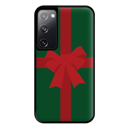 Xmas Bow - Christmas Patterns Phone Case for Galaxy S20