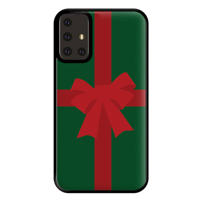 Xmas Bow - Christmas Patterns Phone Case for Galaxy A71