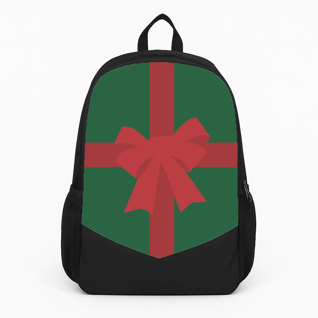 Xmas Bow - Christmas Patterns Backpack