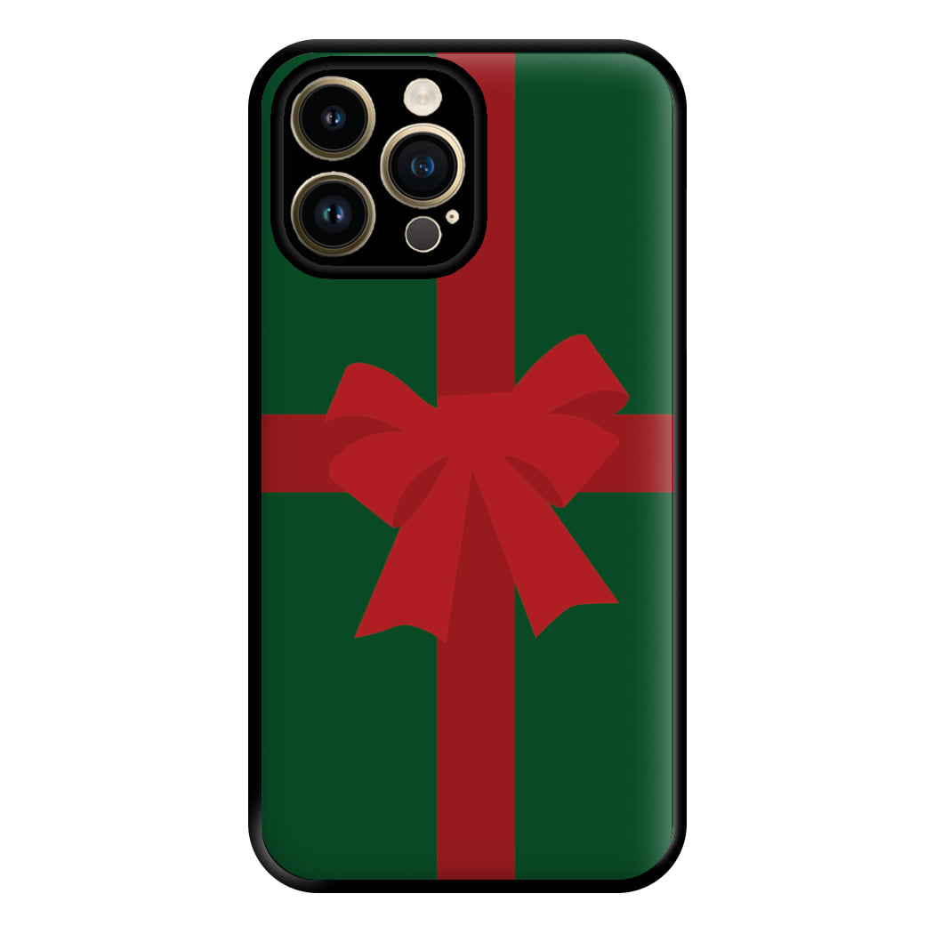 Xmas Bow - Christmas Patterns Phone Case for iPhone 14 Pro Max