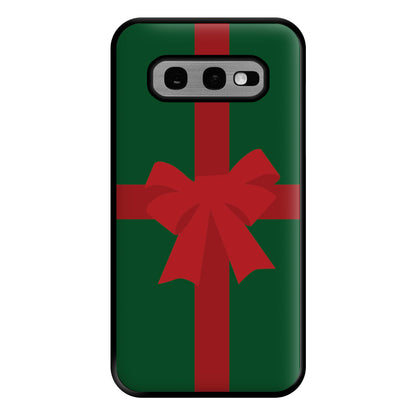 Xmas Bow - Christmas Patterns Phone Case for Galaxy S10e