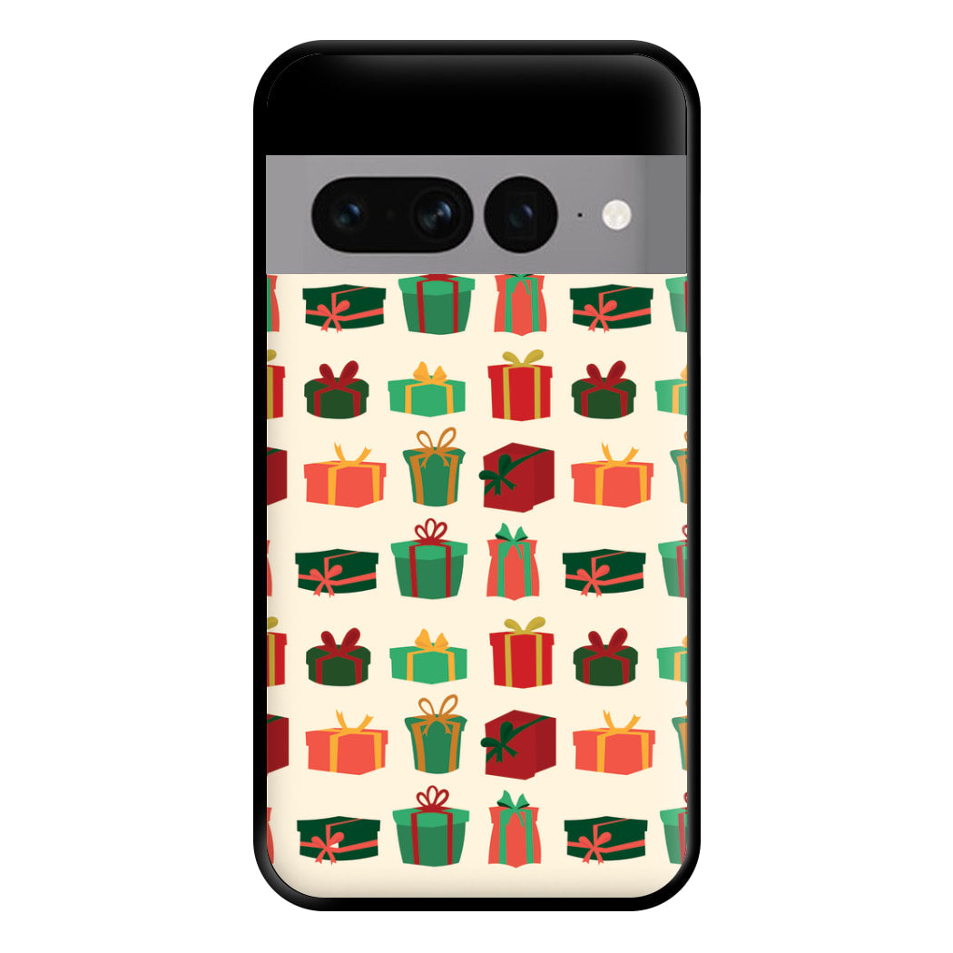 Presents - Christmas Patterns Phone Case for Google Pixel 7 Pro