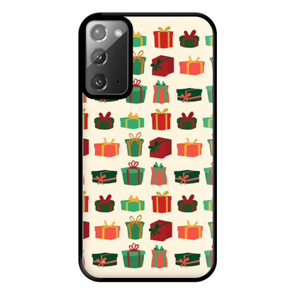 Presents - Christmas Patterns Phone Case for Galaxy Note 20 Ultra