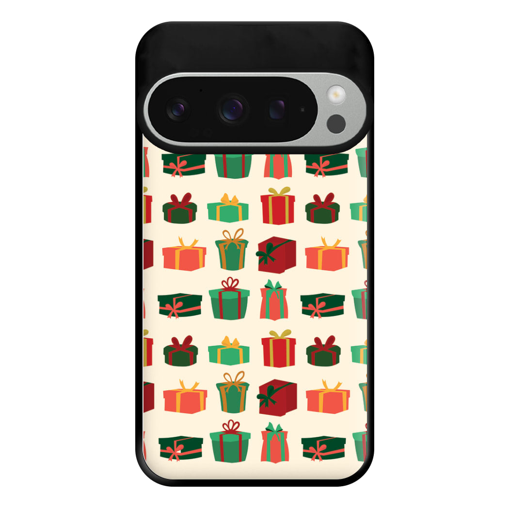 Presents - Christmas Patterns Phone Case for Google Pixel 9 Pro XL