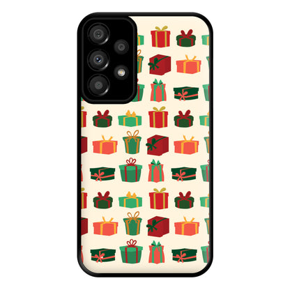 Presents - Christmas Patterns Phone Case for Galaxy A33