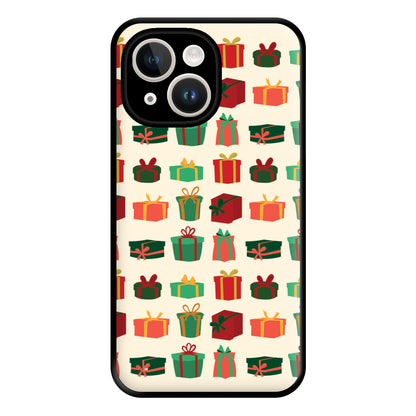 Presents - Christmas Patterns Phone Case for iPhone 14 Plus