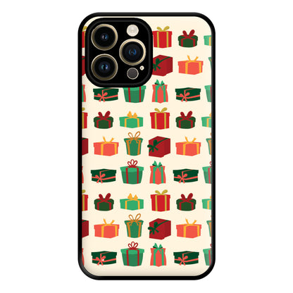 Presents - Christmas Patterns Phone Case for iPhone 14 Pro Max