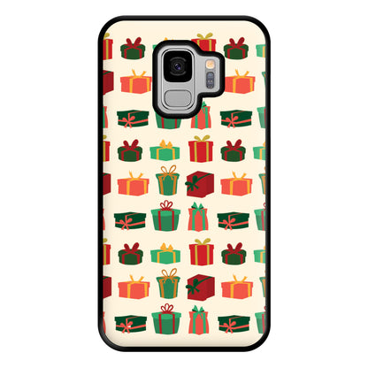 Presents - Christmas Patterns Phone Case for Galaxy S9 Plus