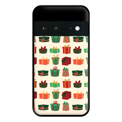 Presents - Christmas Patterns Phone Case for Google Pixel 6a