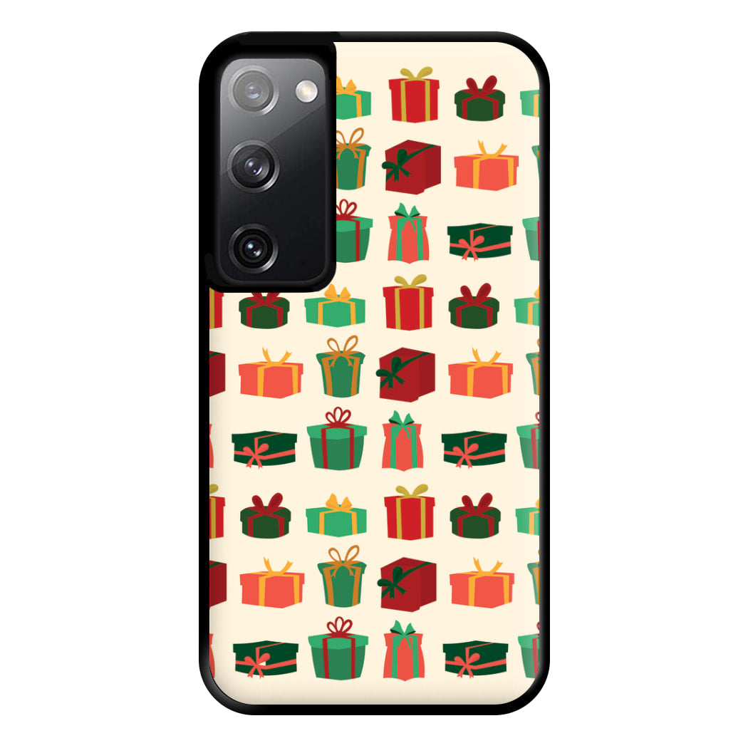 Presents - Christmas Patterns Phone Case for Galaxy S20