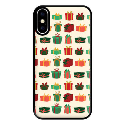 Presents - Christmas Patterns Phone Case for iPhone XS Max