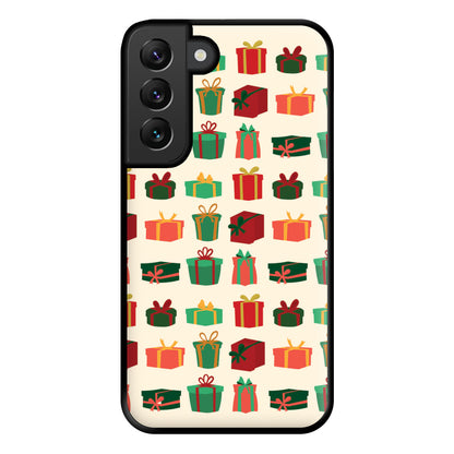 Presents - Christmas Patterns Phone Case for Galaxy S22 Plus