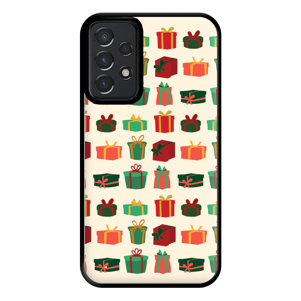 Presents - Christmas Patterns Phone Case for Galaxy A52 / A52s