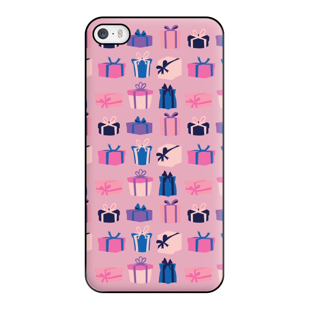 Pink Presents - Christmas Patterns Phone Case for iPhone 5 / 5s / SE 2016