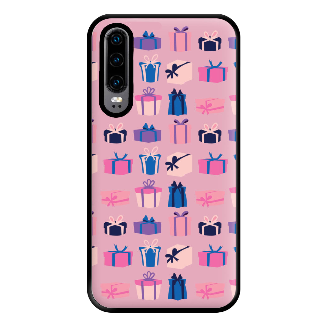 Pink Presents - Christmas Patterns Phone Case for Huawei P30