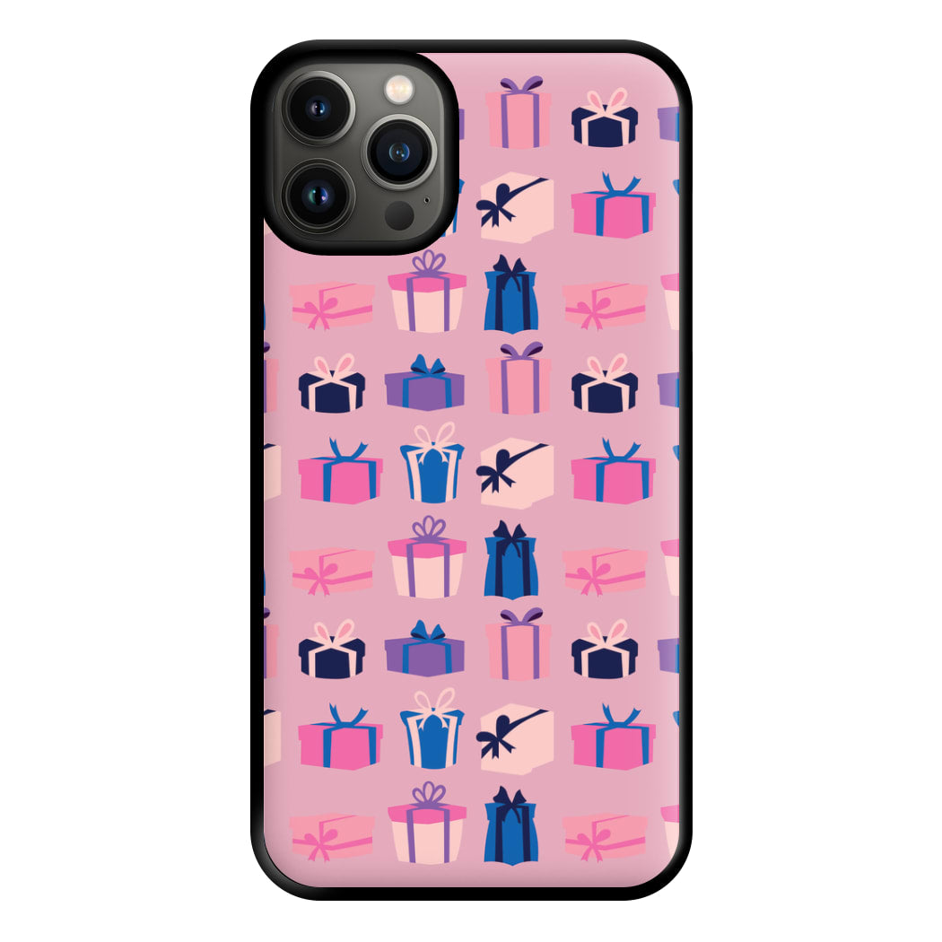 Pink Presents - Christmas Patterns Phone Case for iPhone 13