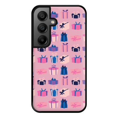 Pink Presents - Christmas Patterns Phone Case for Google Pixel 8