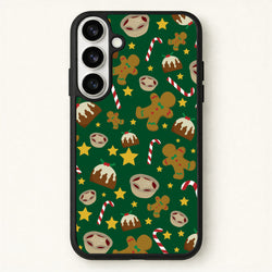 Festive - Christmas Patterns Phone Case for Galaxy S26