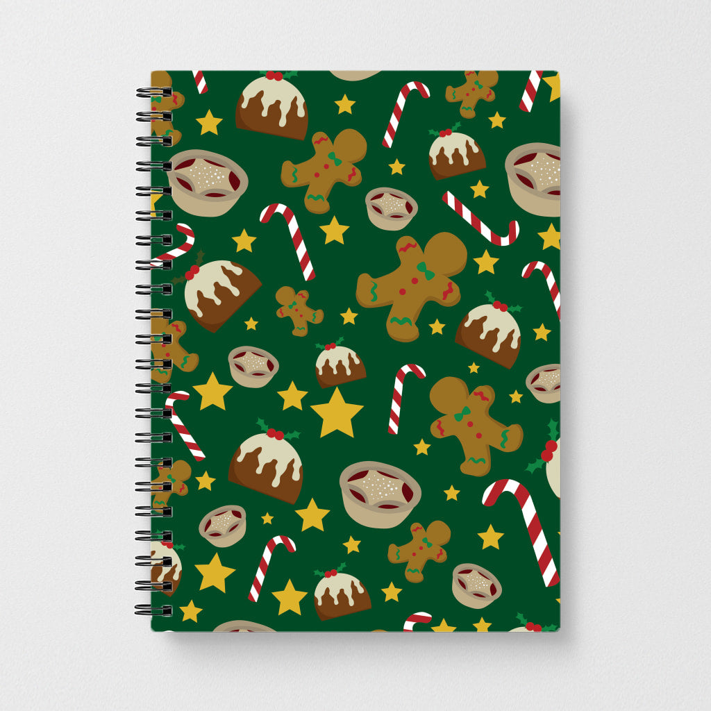 Festive - Christmas Patterns Notebook