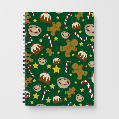 Festive - Christmas Patterns Notebook